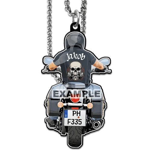 Collier Moto avec Nom