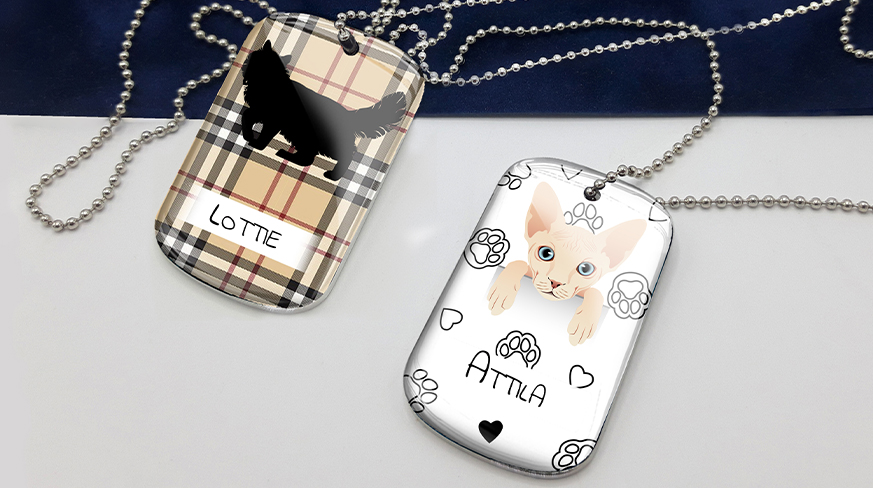 Dog Tag Anhänger