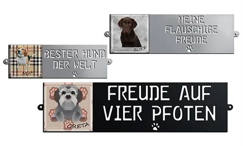 Waarschuwingsbord voor boze hond