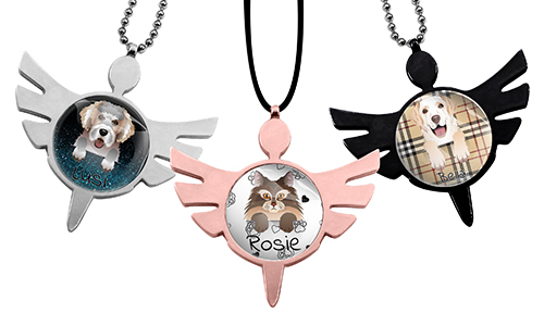 Pendentif ange gardien pour rétroviseur – Pet Basic Design