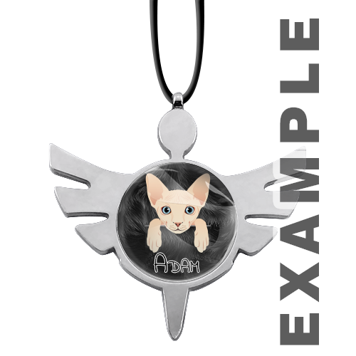 Pendentif ange gardien pour rétroviseur