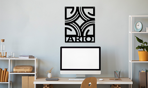 Metal wall sign – unique gift for friend or business partner