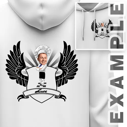 Spersonalizowana bluza z kapturem ze zdjęciem