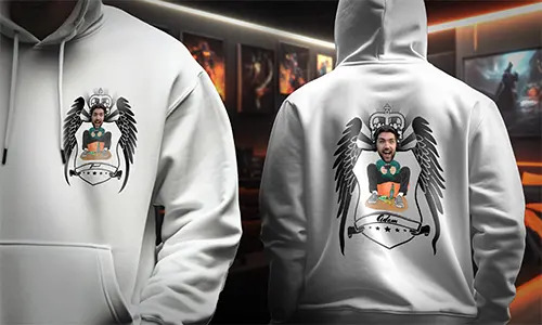 gallery-spersonalizowana-bluza-z-kapturem-ze-skrzydłami-i-herbem-1