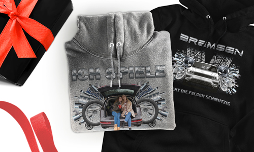 Tuning Hoodie mit Auto/Foto für deine besten Freunde Autoliebhaber