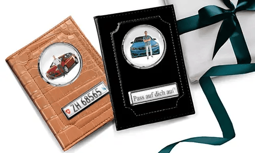 Personalized document holder for dad