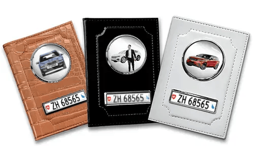 Personalized car document holder for him
