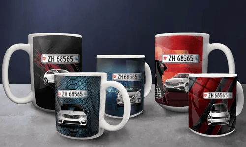 Tazas de automóvil