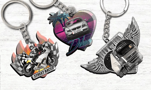 Heart-Keychain-Car