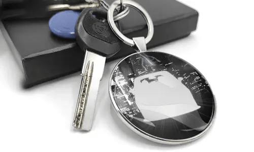 PORTE-CLÉS ROND - PREMIUM XL