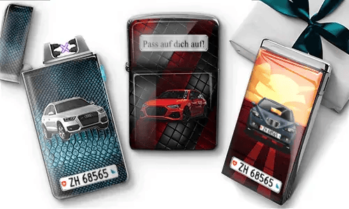 Personalised lighter for car lovers