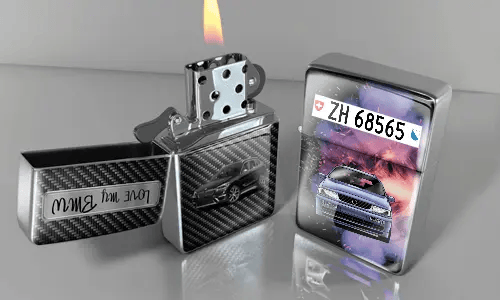Stainless Steel Standard Lighter