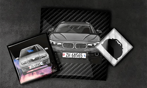 Magnete Quadrangolare senza cornice