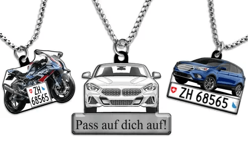 Necklace Picture Car