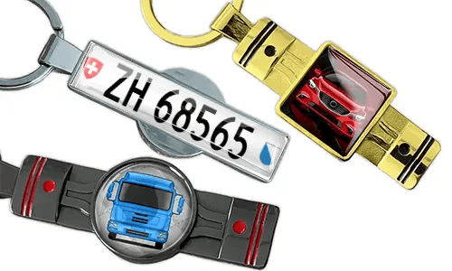 Piston Keychain