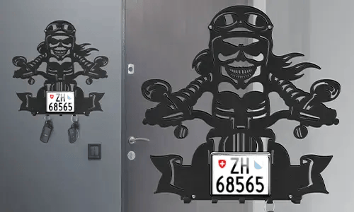 gallery-keyholder-wall-skeleton-motorcycle-rider-license-plate-text-printed-3