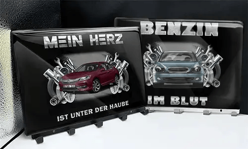 schlüsselbrett design in zwei Varianten auf dem Tisch  schlüsselbrett tuning