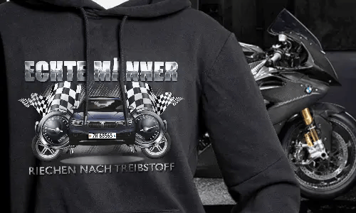tuning pullover Schwarz 