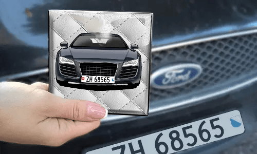 foto magnet mit dem Wagen auf dem Hintergrund bilder magnete