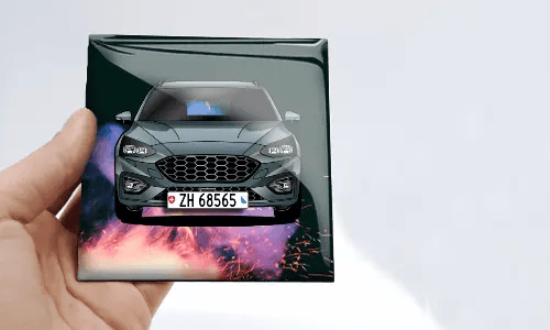 foto magnet in drei verschiedenen Größen magnete selber machen