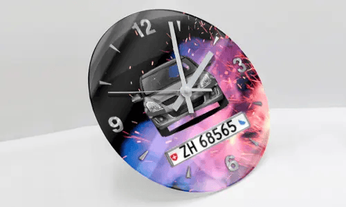 wanduhr mit foto auf mit dem Audifoto wanduhr foto