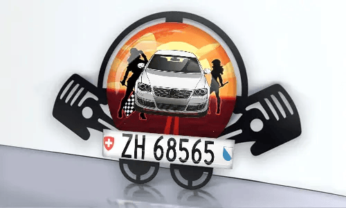 Autoschlüsselanhänger auf dem Tisch individueller schlüsselanhänger