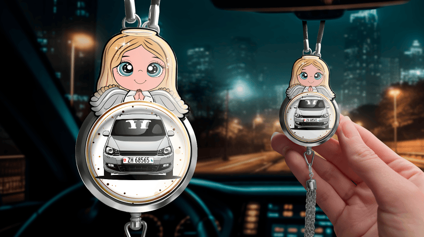head-car-fragrance-guardian-angel-cartoon