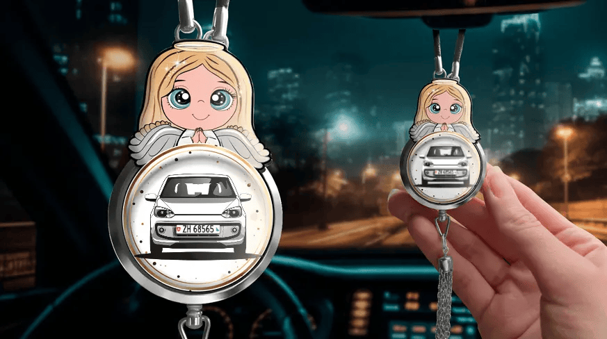 head-car-fragrance-guardian-angel-cartoon