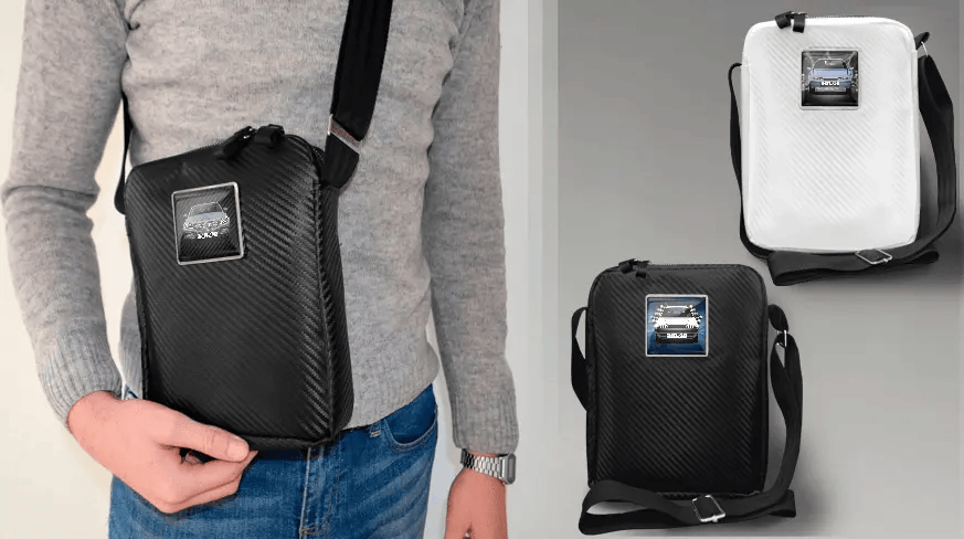 Bolsa cruzada cuadrada