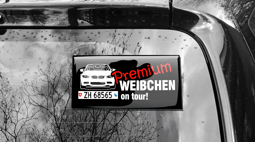 Sticker Autosprüche