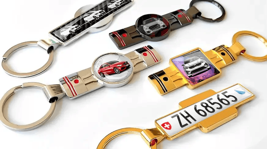 Piston Keychain